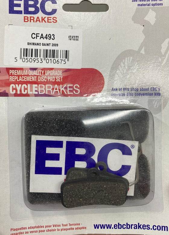 Pastillas EBC Brakes Orgánicas CFA493