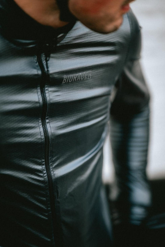 Cortaviento Transparente Unisex Black BIORACER