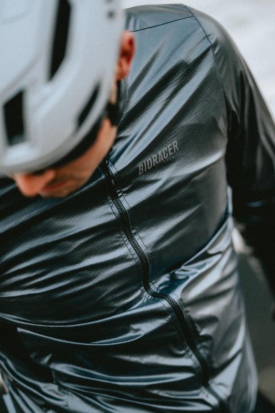Cortaviento Transparente Unisex Black BIORACER