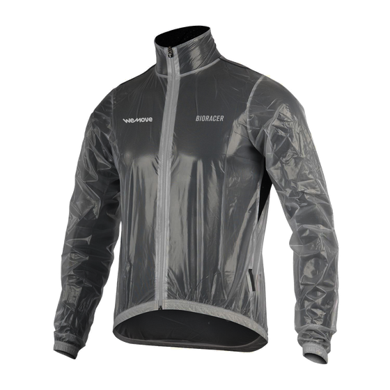 Cortaviento Transparente Unisex Black - WeMove