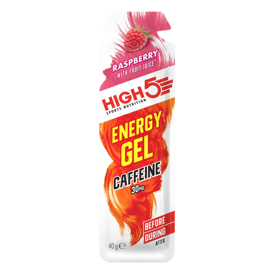 ENERGY GEL CAFFEINE RASPBERRY HIGH5