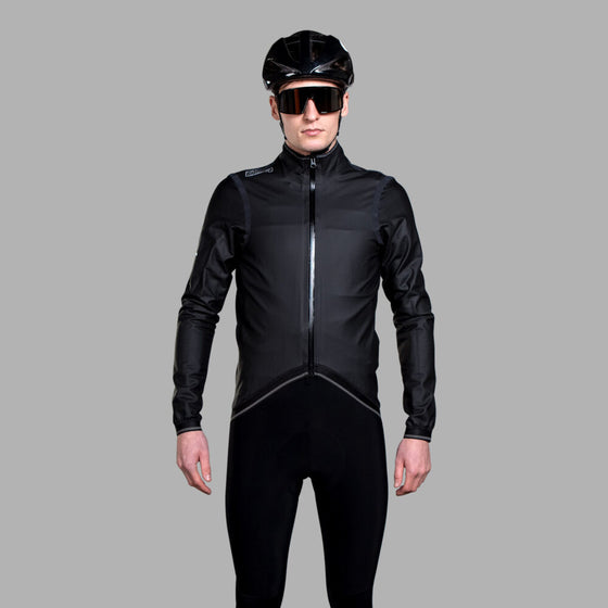 Chaqueta Impermeable Hombre Kaaiman Black BIORACER