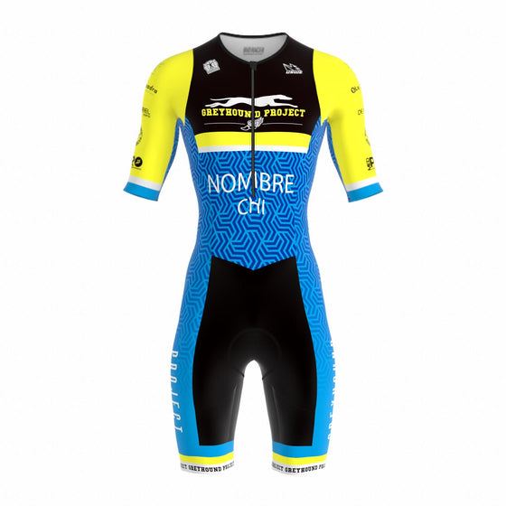 Trisuit Mujer SS Team - Greyhound