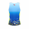 Camiseta Running Mujer Sin Mangas HP TEAM