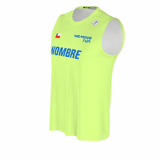 Polera Sin Mangas Hombre Race -  WEMOVE