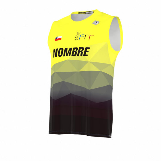 Camiseta Running Sin Mangas MUJER RACE - FIT