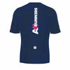 Polera Race Manga Corta Azul -  AR3
