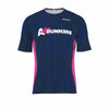 Polera Race Manga Corta Azul -  AR3