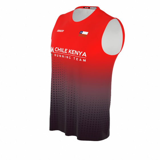Polera Race Sin Mangas - CHILE KENYA