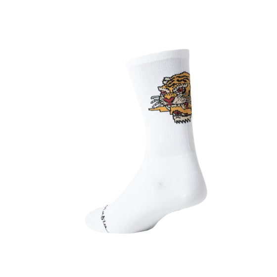 Calcetines Core Artist Series Tiger - White