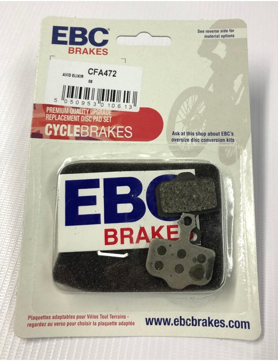 Pastillas EBC Brakes Orgánicas CFA472